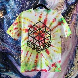 Limited Edition Schemes Tye-dye T-shirt